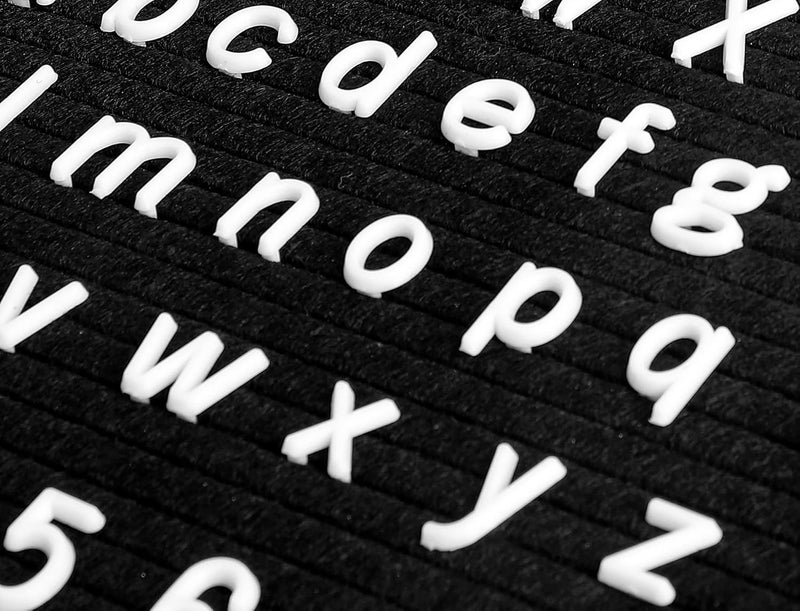 G GAMIT Felt Letter Board Letters Set - Pre-Cut 390pcs Lowercase Letters Only (No Board Included) - Image 5
